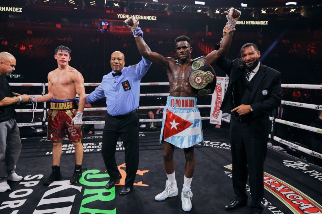 Yoenli Hernandez Eyes WBO Title Shot at Middleweight