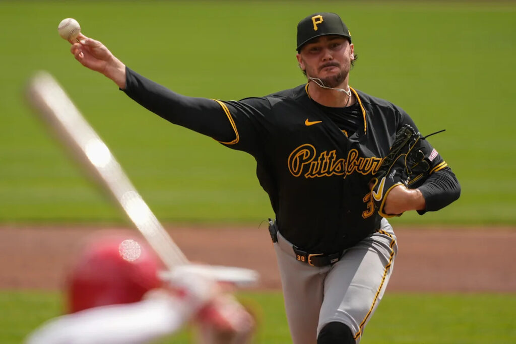 Pirates’ Paul Skenes limits Reds’ offense and gets his 1st win of 2026