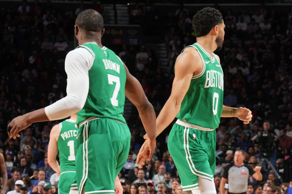 Jaylen Brown and Jayson Tatum just did it again: Inside a defining Game 3 Celtics win