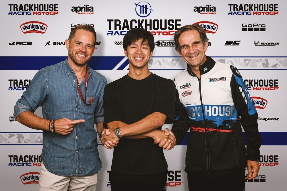 Ai Ogura, Trackhouse Racing, Justin Marks, Trackhouse Racing Team Owner, Davide Brivio Trackhouse Racing Team Principal