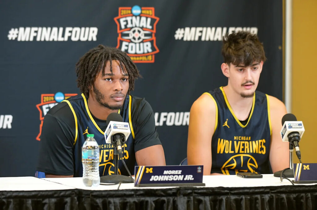 Michigan big men Morez Johnson Jr., Aday Mara discuss future plans Michigan big men Morez Johnson Jr., Aday Mara discuss future plans