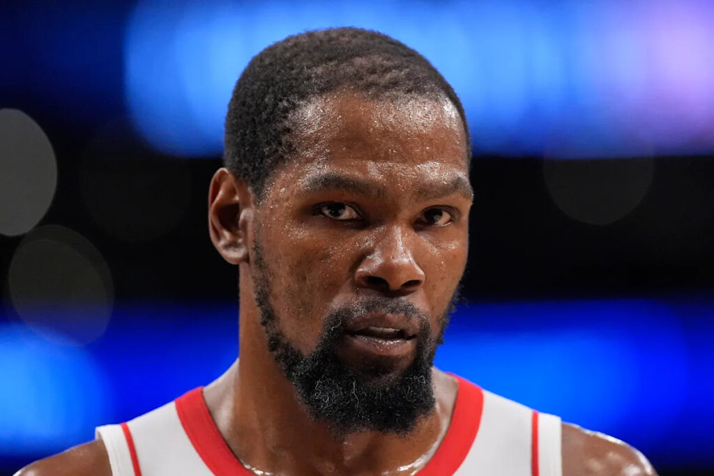 Kevin Durant sits again as Rockets face elimination entering Game 4 against Lakers