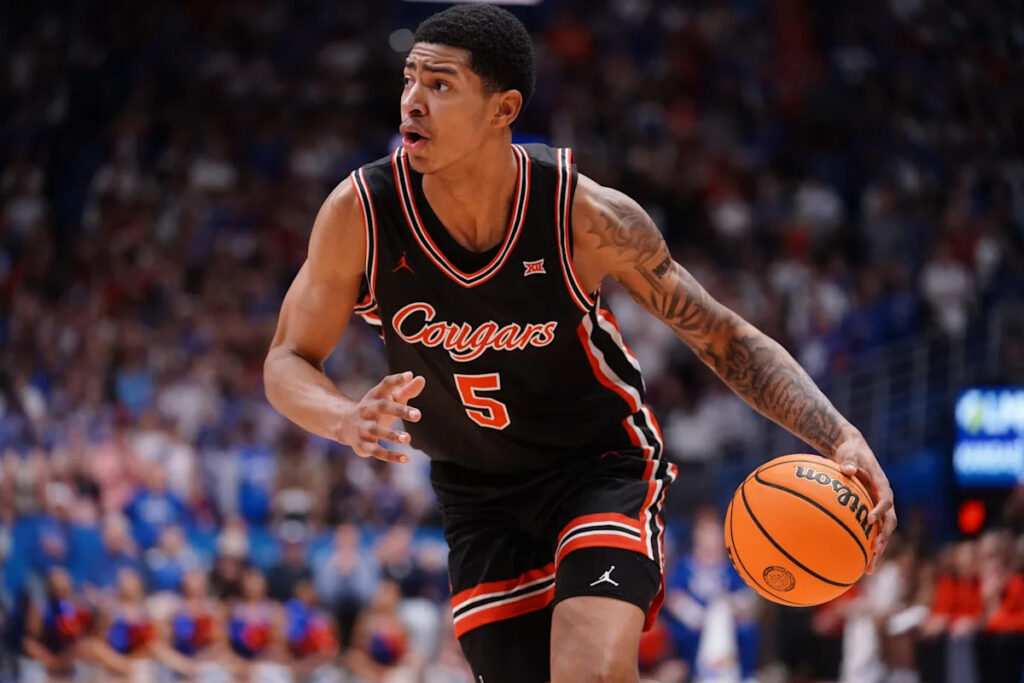 Houston’s Chris Cenac Jr. declares for NBA draft: Latest mock projection