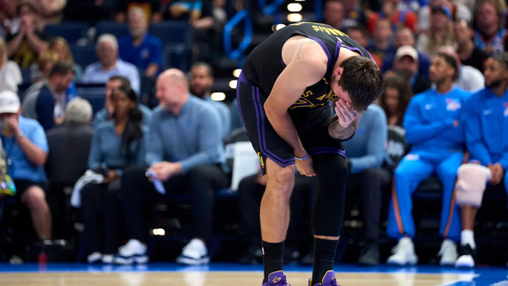 Luka Doncic diagnosed with Grade 2 hamstring strain, out for remainder of season at least Luka Doncic diagnosed with Grade 2 hamstring strain, out for remainder of season at least