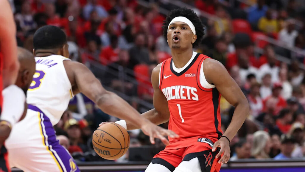 Amen Thompson sparks Rockets’ 115-96 rout to stave off elimination against Lakers