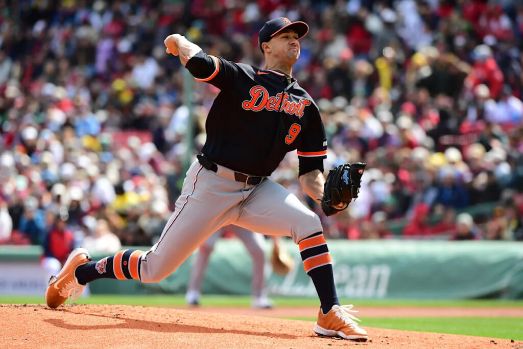 Tigers 6, Red Sox 8: Jack Flaherty and the Tigers flounder on Patriot’s Day