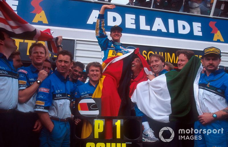 Hill learned from past experiences, like the 1994 Australian GP, to clinch the '96 title