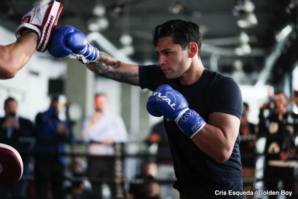 Ryan Garcia calls for Gervonta Davis rematch on loss anniversary