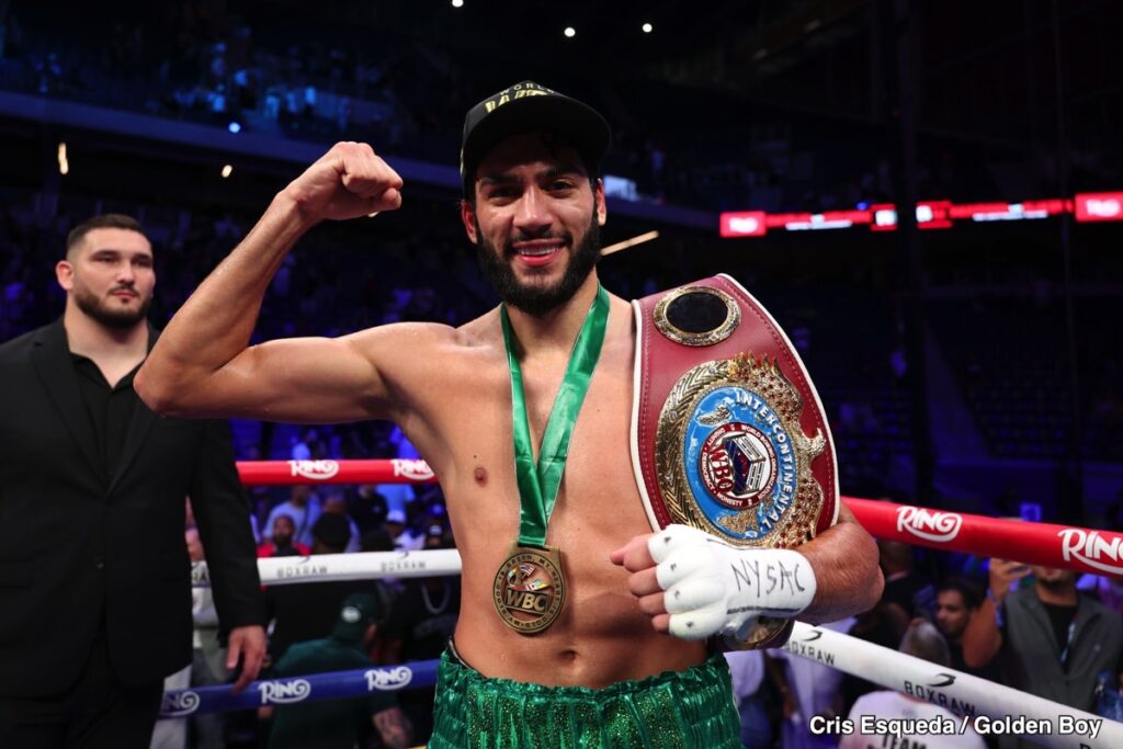 Hamzah Sheeraz says WBO title could lead to Canelo Alvarez fight