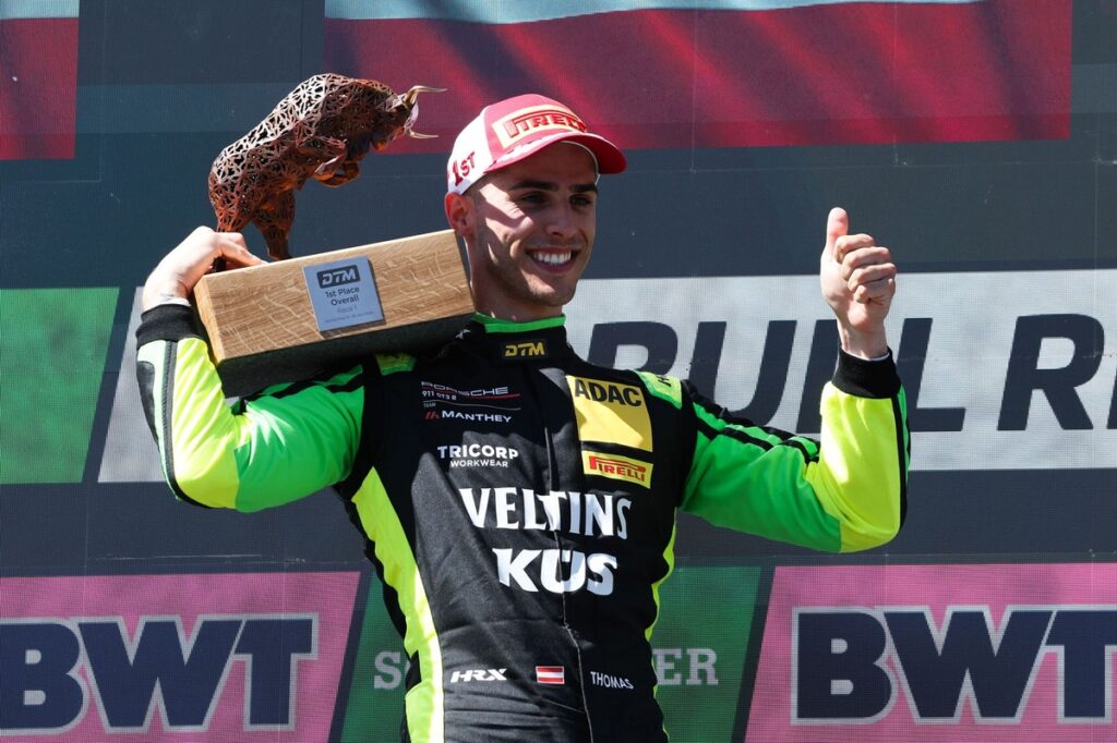 Preining beats Engel to win opener