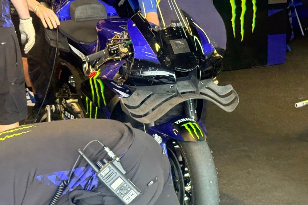 Yamaha Factory Racing bike detail