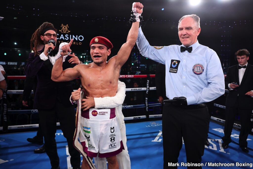 Murodjon Akhmadaliev May Leave 122 Division Over Naoya Inoue Situation Murodjon Akhmadaliev May Leave 122 Division Over Naoya Inoue Situation