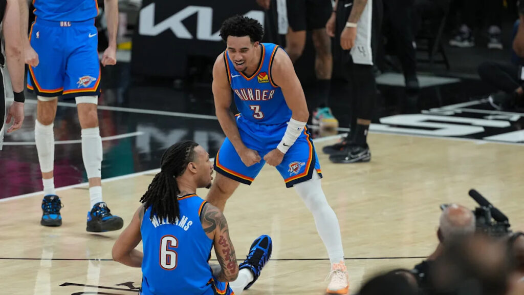 Oklahoma City’s depth is overwhelming San Antonio Oklahoma City’s depth is overwhelming San Antonio