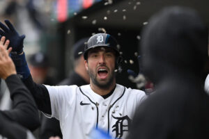 Tigers 3, Red Sox 10: Tempers flare in a blow-out as Detroit’s bats fall largely silent