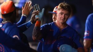 Why the Mets are taking a chance on promoting top prospect A.J. Ewing and what scouts see Why the Mets are taking a chance on promoting top prospect A.J. Ewing and what scouts see