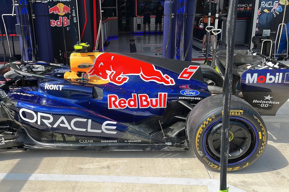 Red Bull car tech detail