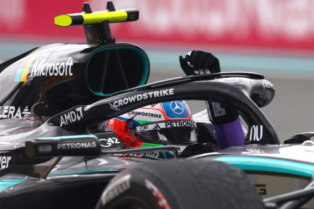 Antonelli beats Norris for hard-fought win in chaotic race