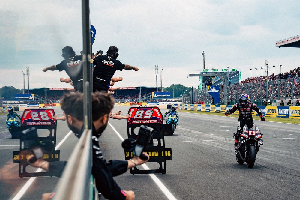 Aprilia has claimed 10 of the 15 podium spots available in 2026