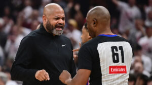 NBA upholds referee made ‘correct no call’ on late-game collision between Ausar Thompson, Jarrett Allen