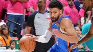Oklahoma City’s Ajay Mitchell out for Game 4 with calf strain