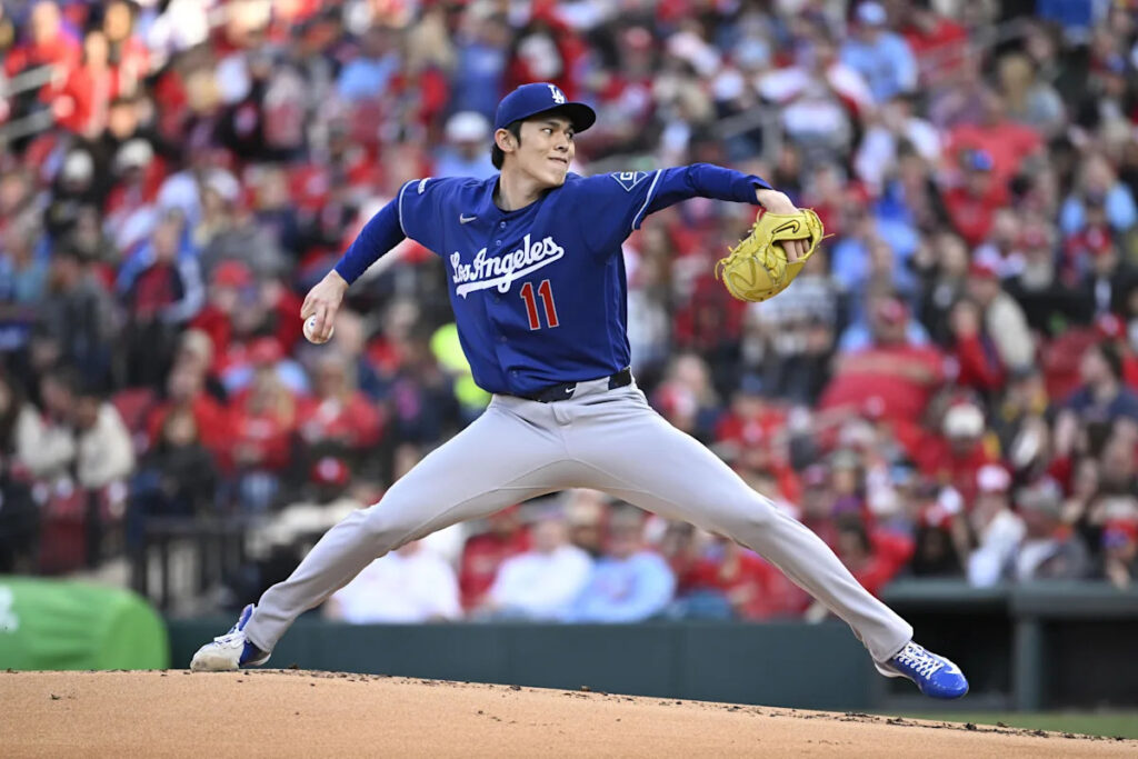 Dodgers notes: Roki Sasaki’s improvements, slumping offense
