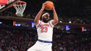 Knicks’ Mitchell Robinson will push to play in Game 1 of NBA Finals after pinky surgery Knicks’ Mitchell Robinson will push to play in Game 1 of NBA Finals after pinky surgery