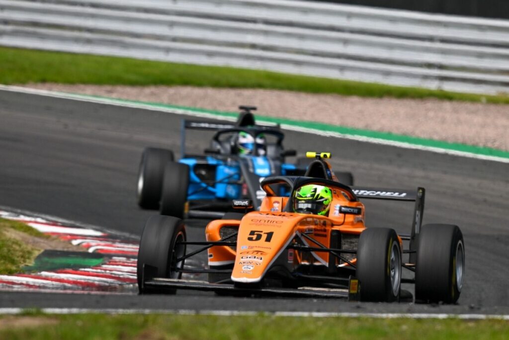 Green wins again as GB4 title race heats up at Oulton Park