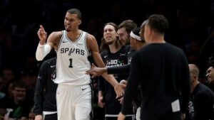 Wembanyama ejected as Spurs beaten by Timberwolves Wembanyama ejected as Spurs beaten by Timberwolves