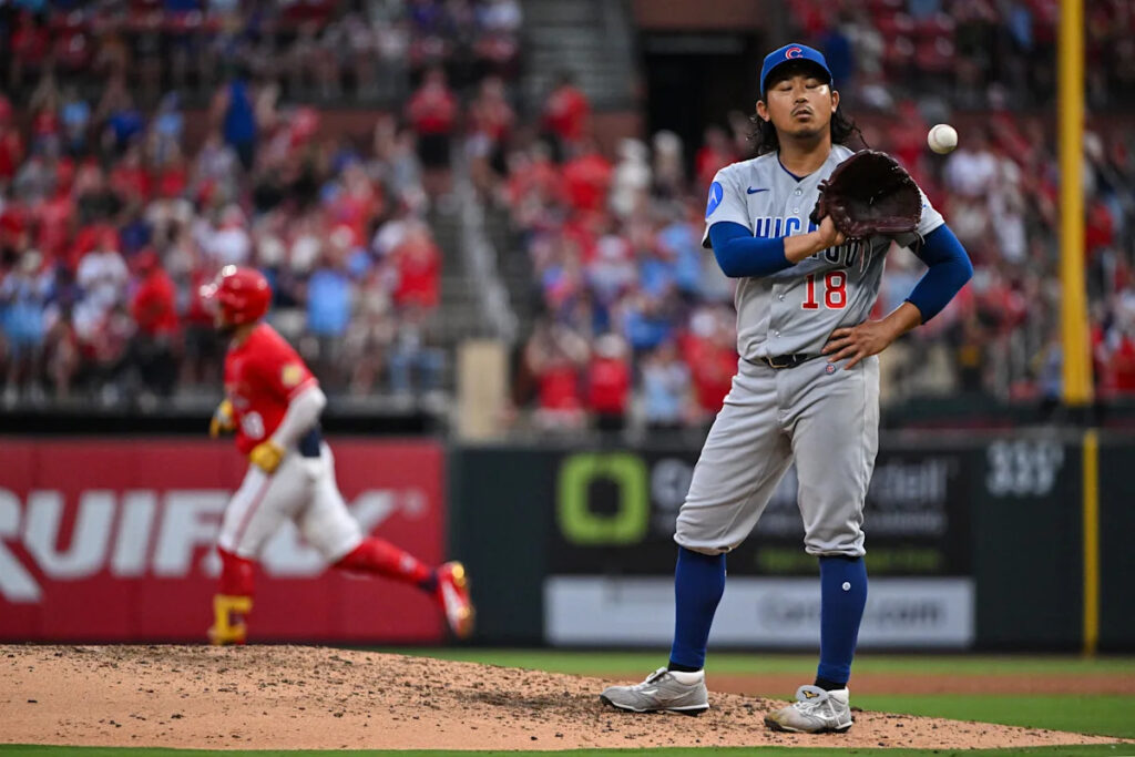 Cardinals 6, Cubs 5: Shōta Imanaga and the home runs. Again.