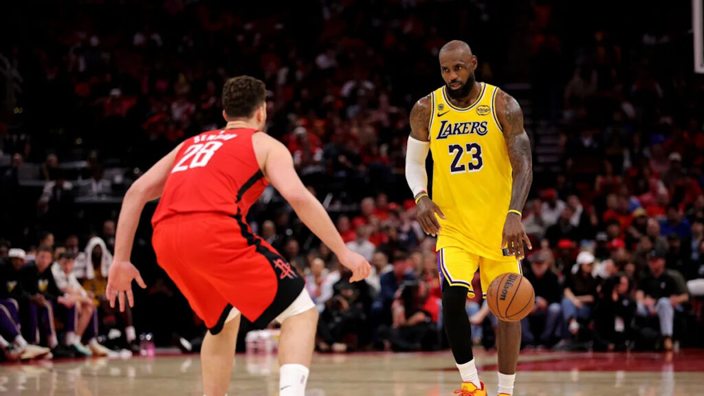 Lakers blow out ice-cold Rockets 98-78 to win series, advance to face Thunder