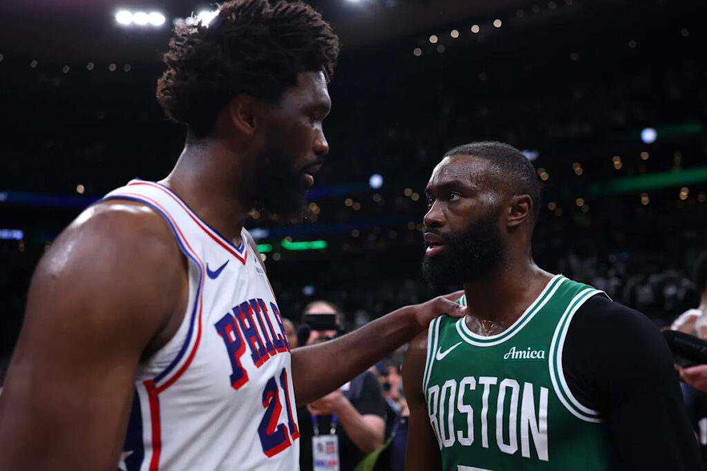 Jaylen Brown shares displeasure for NBA referees, Joel Embiid on Twitch