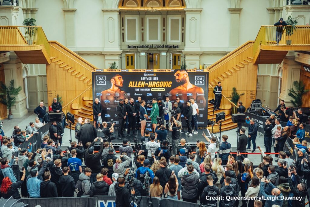 Dave Allen vs. Filip Hrgovic LIVE Results And Updates