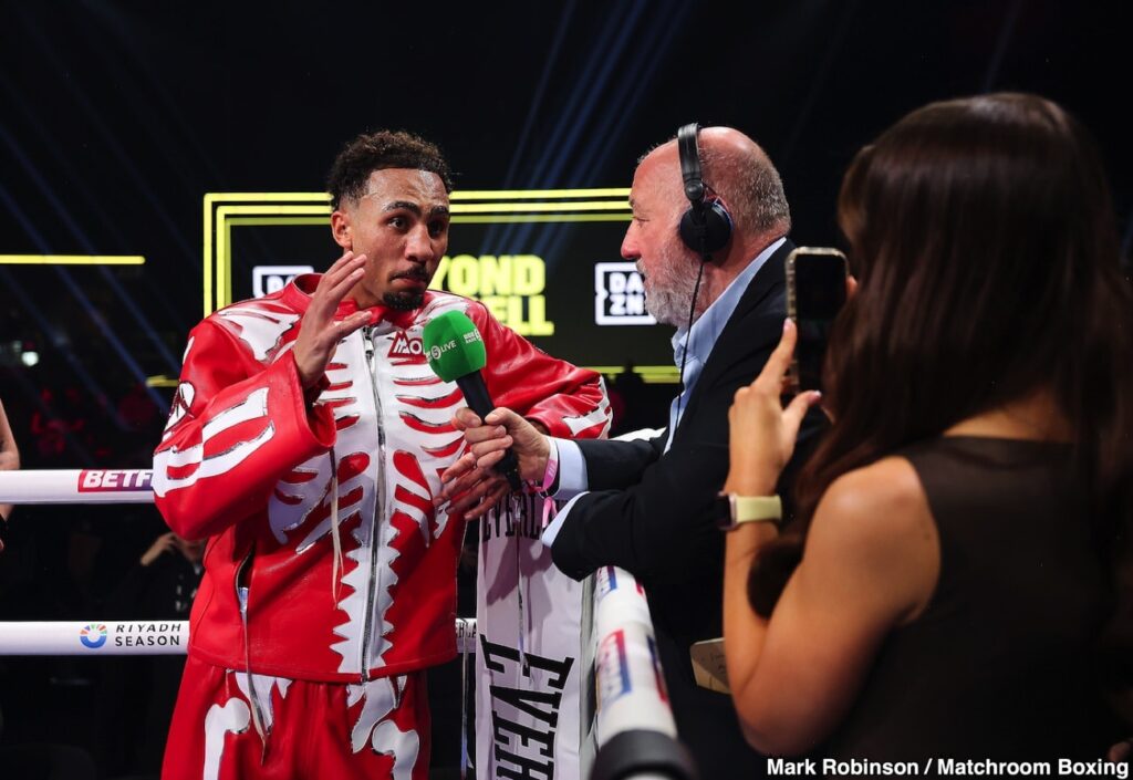 Eddie Hearn Says Fans Aren’t Realizing How Good Ben Whittaker Is