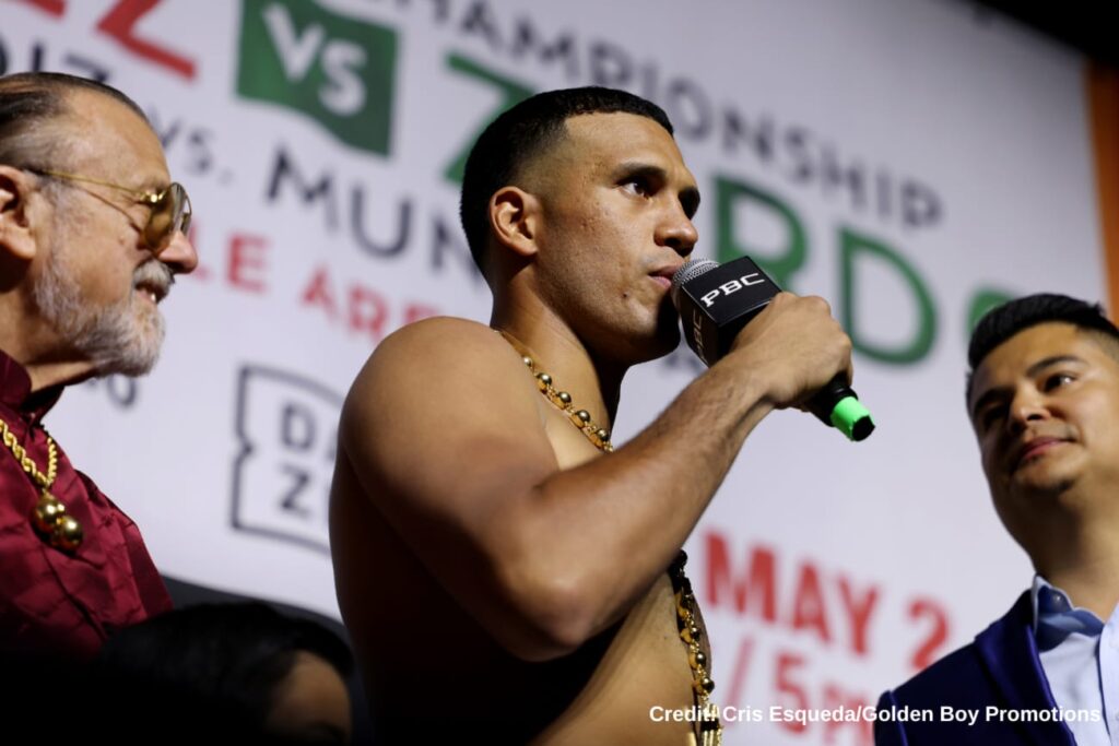 David Benavidez says move to cruiserweight came after being avoided