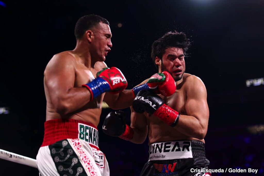 Elbow Replay Clouds David Benavidez TKO Win Over Gilberto Ramirez