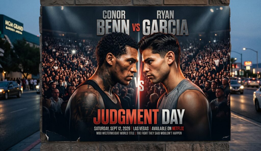 Conor Benn vs Ryan Garcia was planned months ago, says Hearn