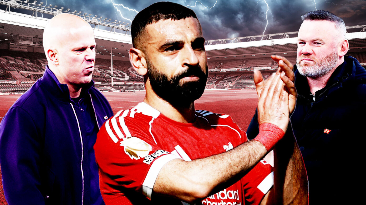 Wayne Rooney tells Arne Slot to KO Salah’s Anfield farewell after bombshell post and have him ‘nowhere near the stadium’ Wayne Rooney tells Arne Slot to KO Salah’s Anfield farewell after bombshell post and have him ‘nowhere near the stadium’