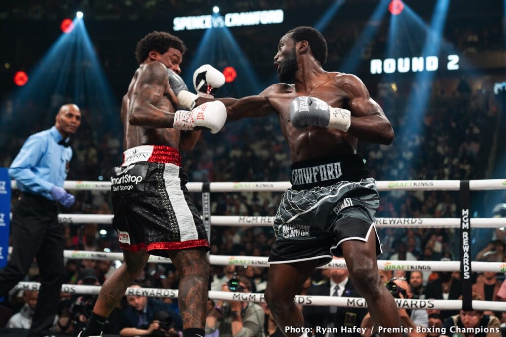 Terence Crawford Backs Errol Spence Jr. Before Tim Tszyu Fight