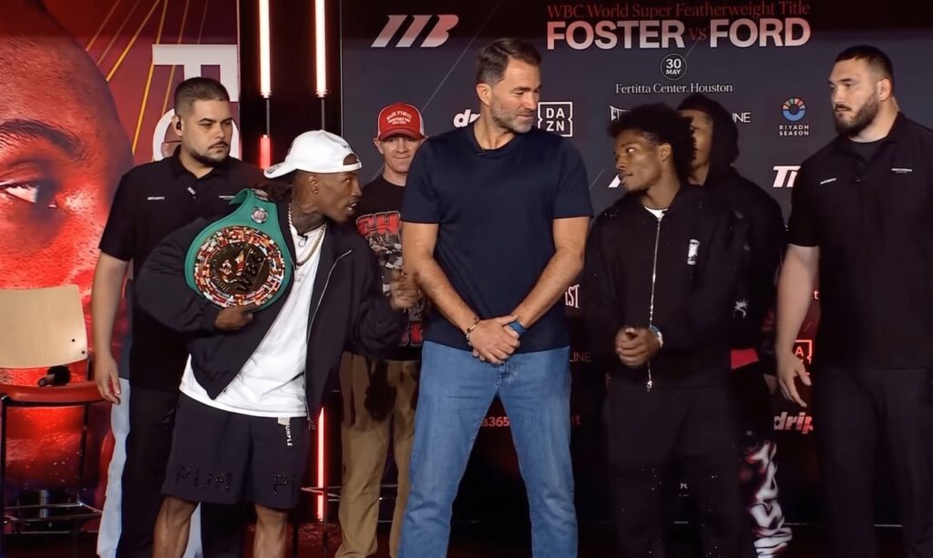 O’Shaquie Foster Says Raymond Ford Proved His Point With Face-Off Shove O’Shaquie Foster Says Raymond Ford Proved His Point With Face-Off Shove