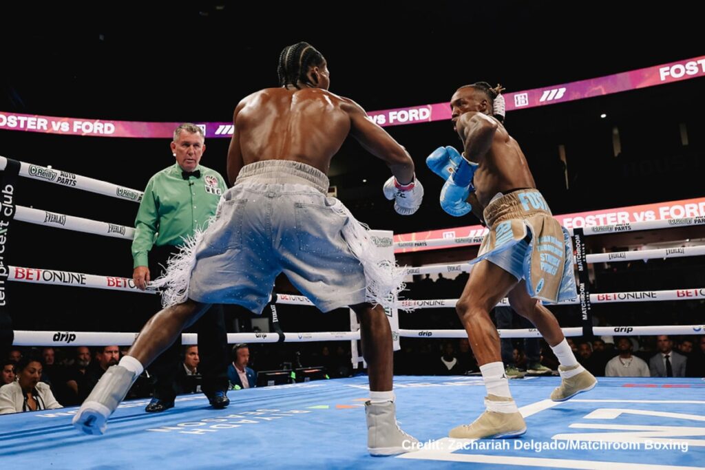 O’Shaquie Foster Edges Raymond Ford In WBC Title Fight