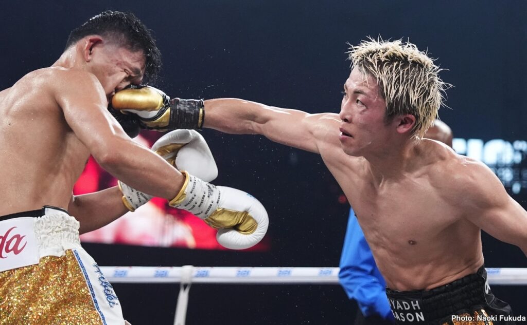 Naoya Inoue opens door to Junto Nakatani rematch