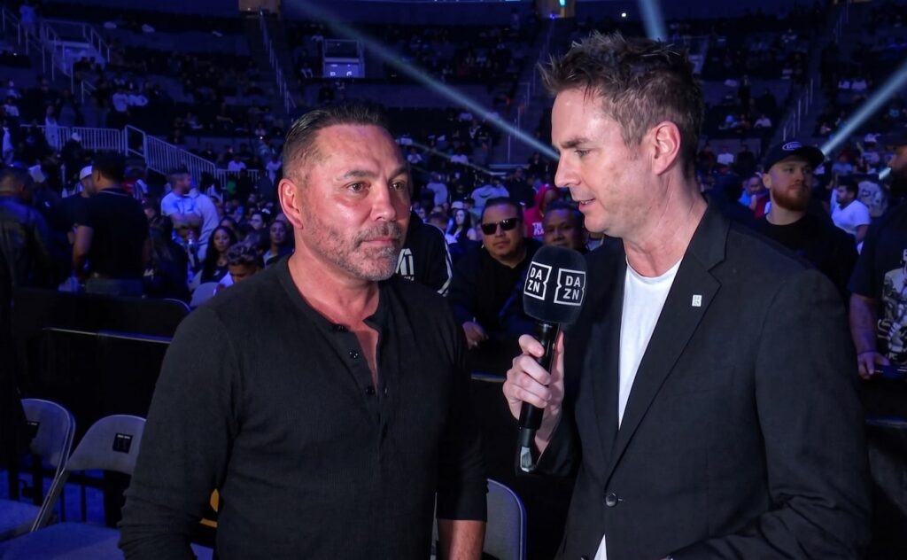 Oscar De La Hoya Won’t Block Ryan Garcia vs. Conor Benn Oscar De La Hoya Won’t Block Ryan Garcia vs. Conor Benn