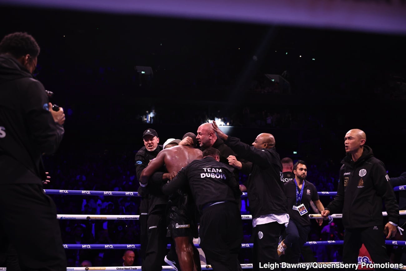 Image: Daniel Dubois Stops Fabio Wardley In Violent 11-Round Heavyweight War