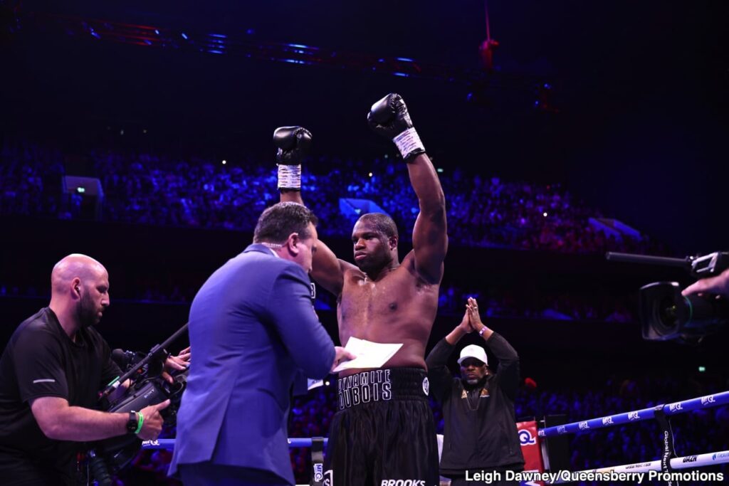 Don Charles Says “Nobody Can Question Daniel Dubois Again”