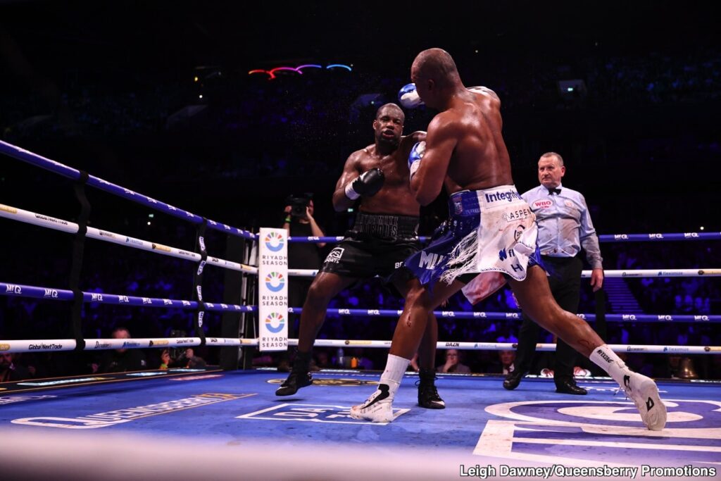 Fabio Wardley Team Questions Referee After Daniel Dubois Loss