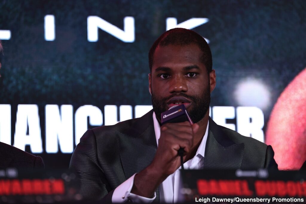 Joseph Parker Says Daniel Dubois Hits Harder Than Fabio Wardley
