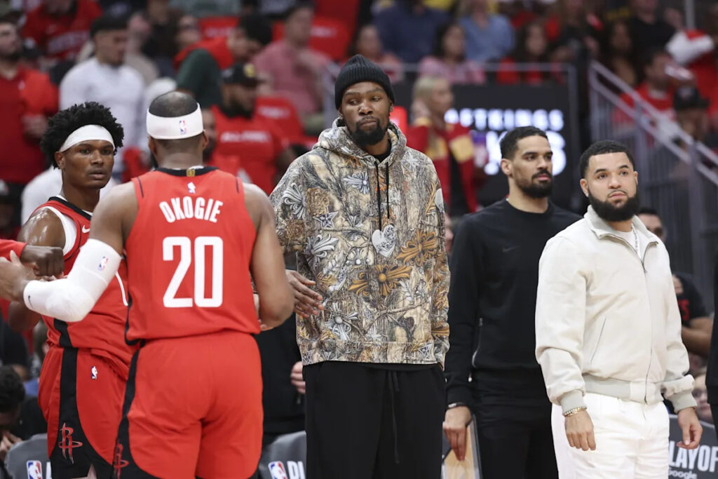 Is Kevin Durant playing today? Latest injury update on Rockets star