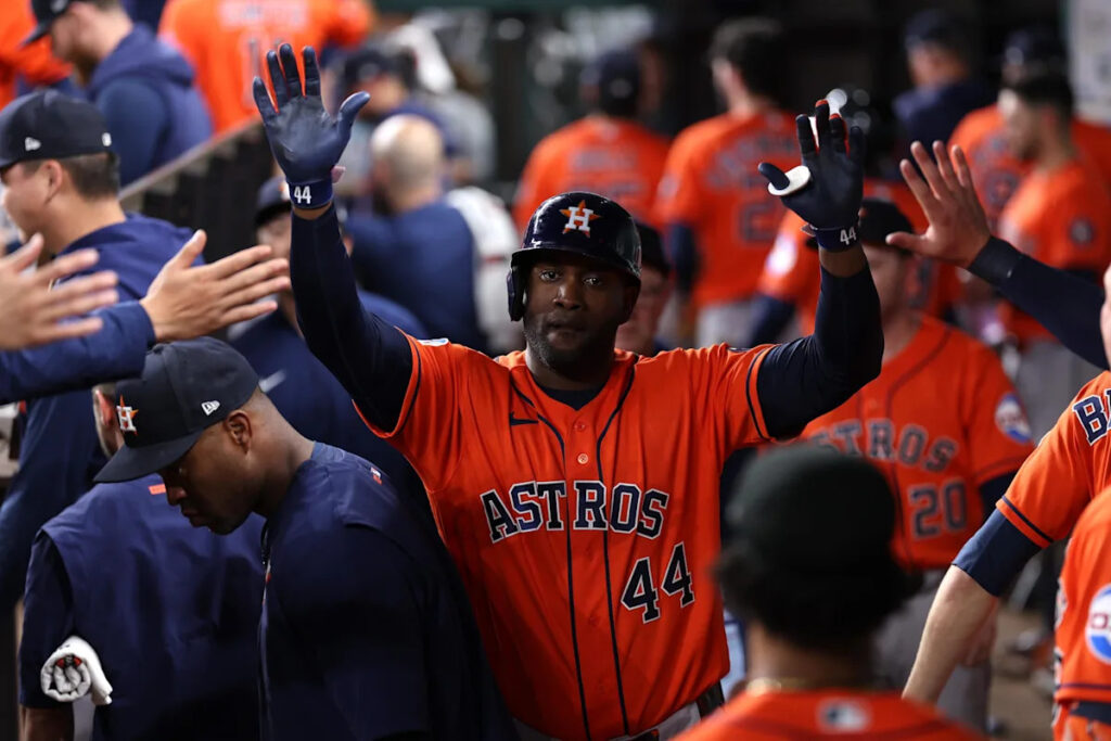 Yordan Homers Twice to Back Burrows in Astros 4-3 Win Over Rangers