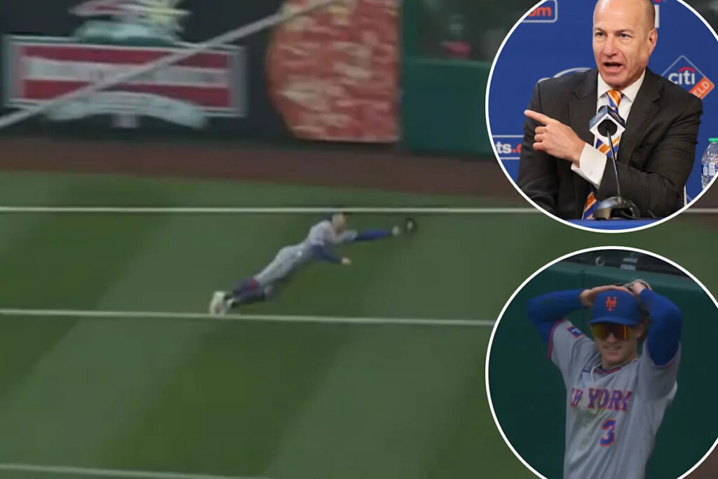 Gary Cohen breaks out SAT word to describe Carson Benge’s highlight-reel Mets catch