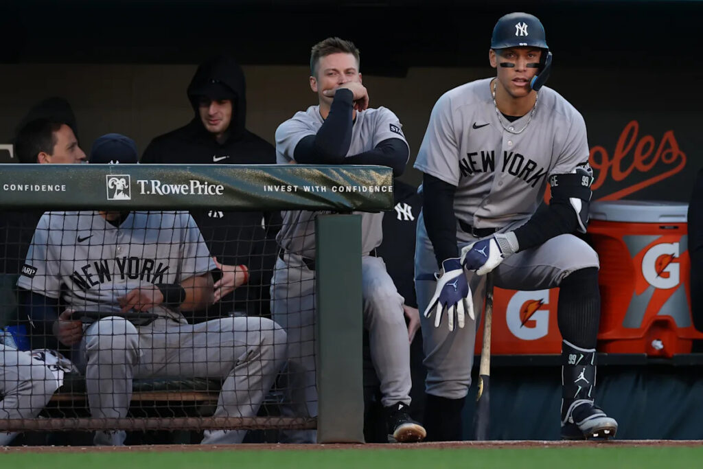 Yankees’ offense short-circuits as Orioles rally late to take series opener
